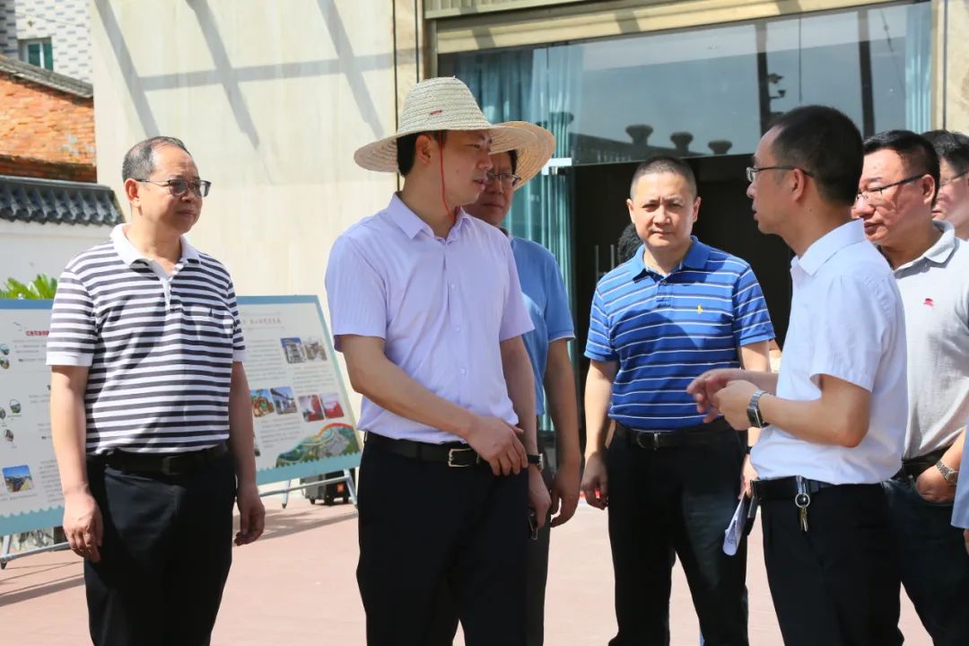 区领导调研闽江口片区乡村振兴工作 区领导调研闽江口片区乡村振兴工作