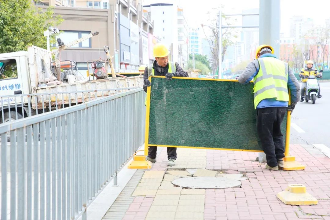 快速“换肤”!长乐市民:真的很及时! 快速“换肤”!长乐市民:真的很及时!