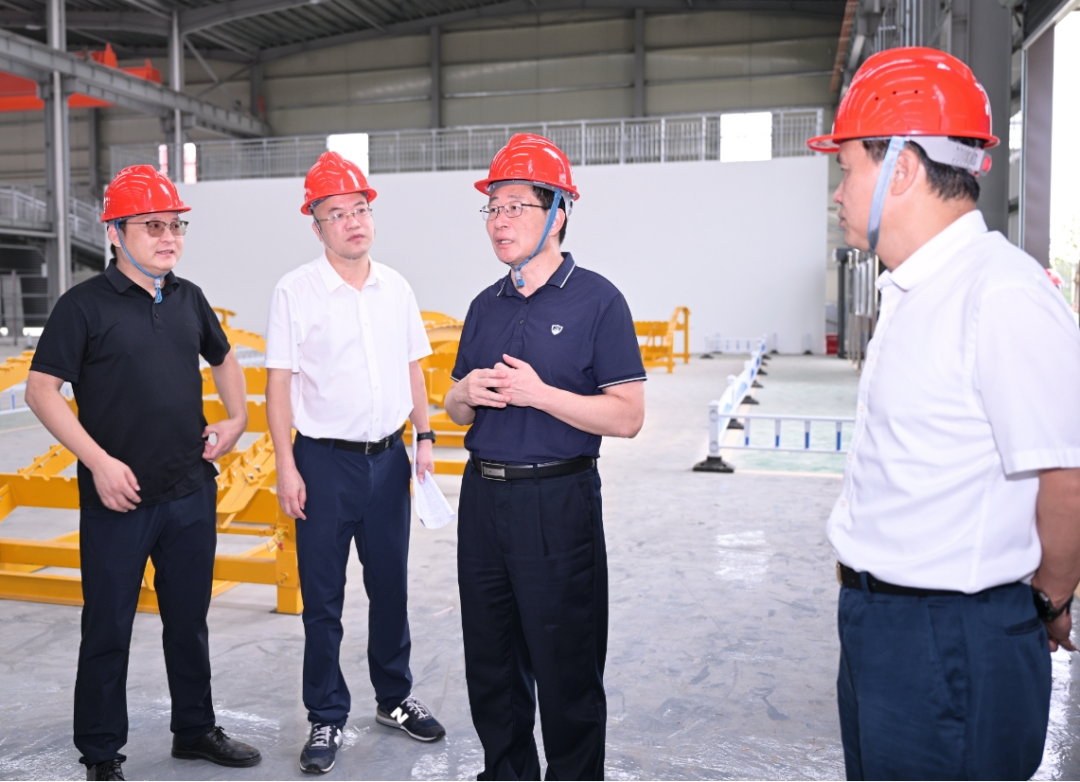 兰文检查安全生产和防汛防台风工作