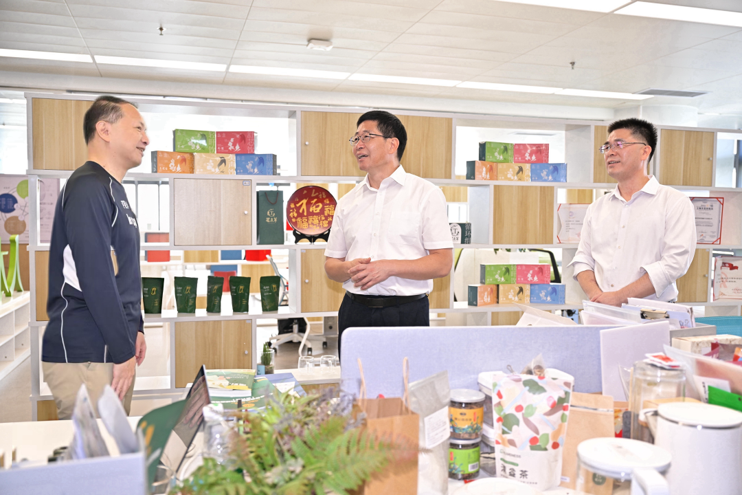 兰文调研两岸融合发展工作 兰文调研两岸融合发展工作